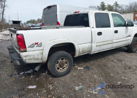 2005 Chevrolet Silverado 2500Hd Lt из США, поврежденный, VIN 1GCHK23245F950517